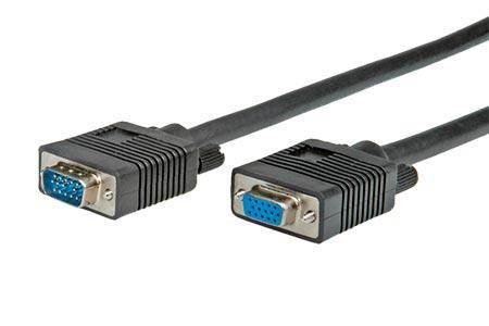 Kabllo VGA ROLINE / VGA (D-Sub) / HD-15 / Male-Female / 20m - Zezë