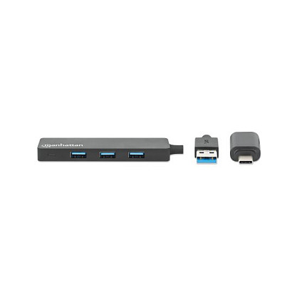 HUB Manhattan / 4‑Port / USB 3.0 / USB‑C + USB‑A – Zezë - 3