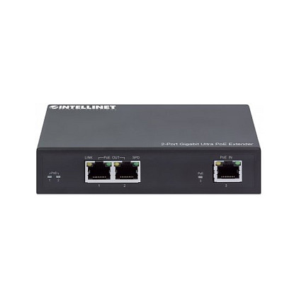 Intellinet Gigabit Ultra PoE Extender 60W 2-Port 100m PoE Repeater 802.3bt - 5
