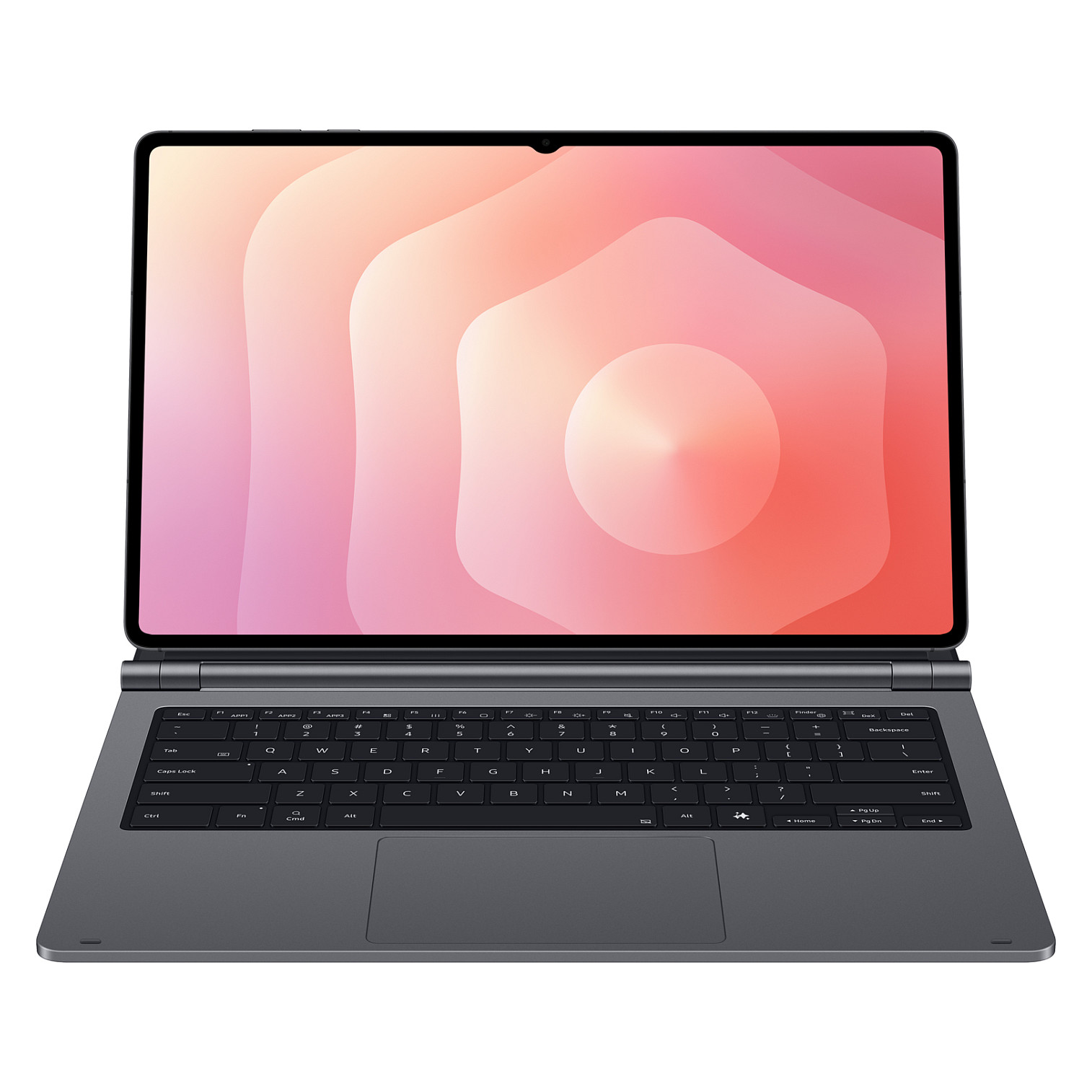Tastier për SAMSUNG Pro Keyboard Galaxy Tab S11 Ultra POGO-Pin / QWERTZ - Gri - 3