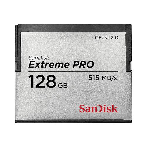 Kartë Memorie SanDisk Extreme PRO, CFast 2.0, 128GB, VPG-130, 525MB/s, 450MB/s - Argjend