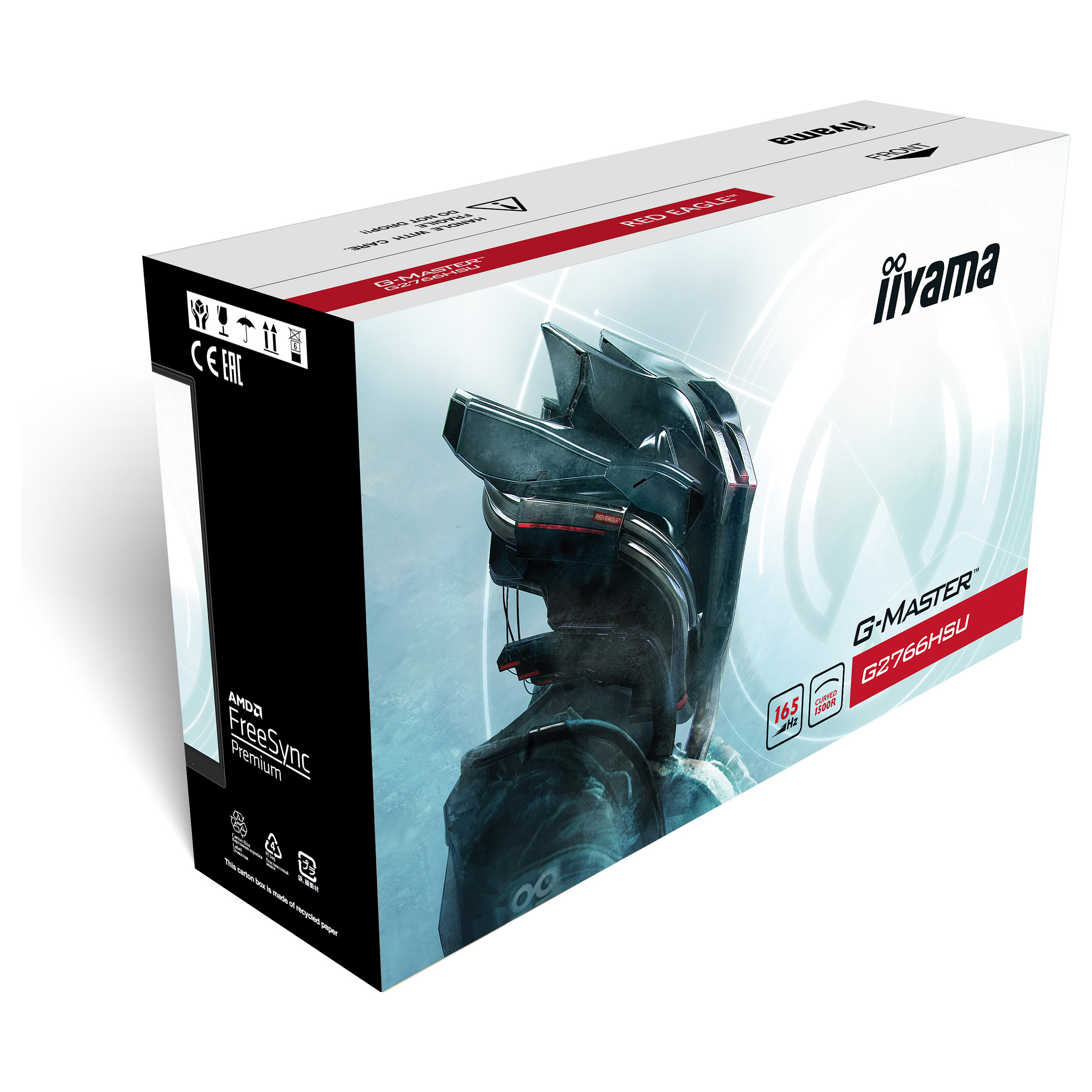 IIYAMA 68.6cm (27") G2766HSU-B1 16:9 2xHDMI+DP+USB Curved - 17