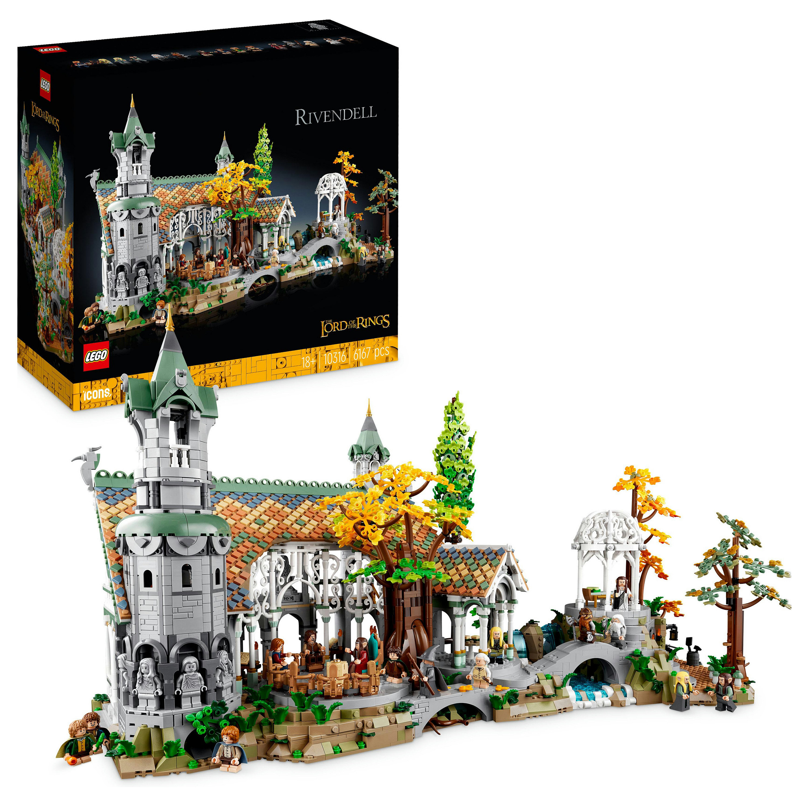 LEGO Icons Lord of the Rings Rivendell 10316 - 4