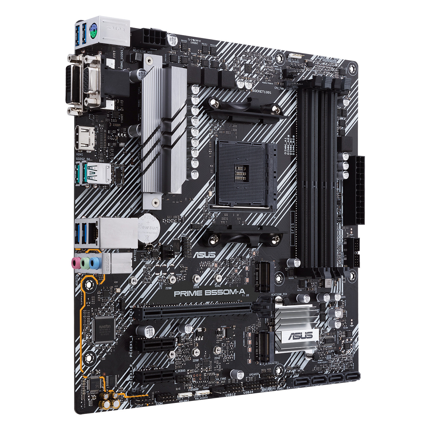 Pllakë Amë AM4 ASUS PRIME B550M-A/CSM - 3
