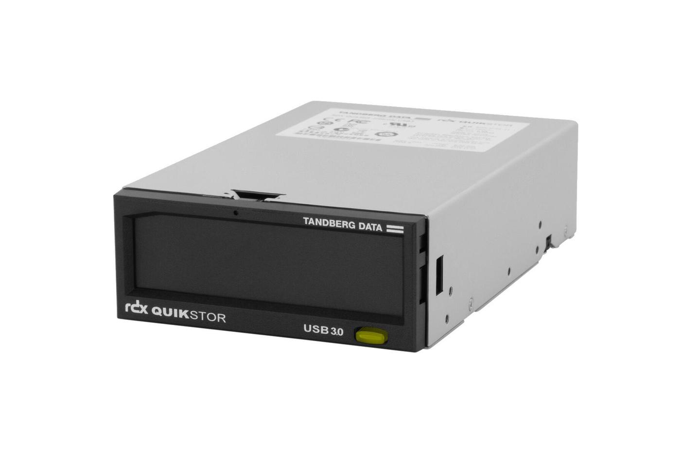 Aksesorë për Disqe Tandberg Data RDX QuikStor 8785-RDX / USB 3.0 / Internal / 3.5" – Zezë/Gri