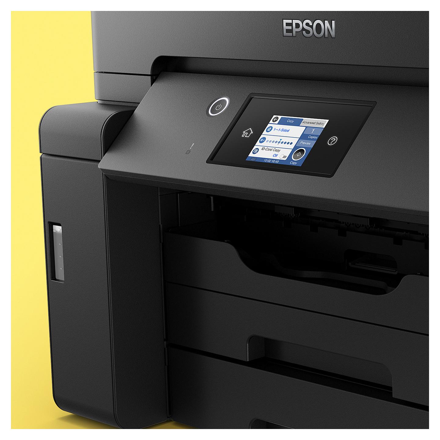 Printer Multifunksional Epson EcoTank ET-M16600, A3, Inkjet, 4800 × 2400 dpi, Printim Bardhezi, Printim Automatik Dyanësh, Wi-Fi, USB, Ethernet - Zezë - 8
