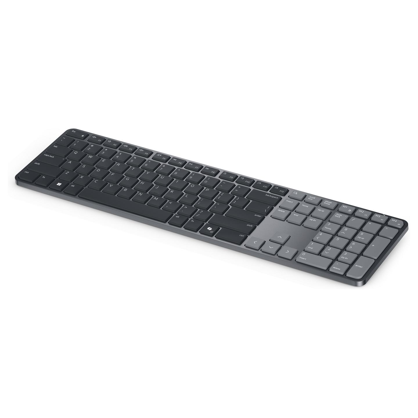 Tastierë pa kabllo Dell Pro 7 Slim KB726, QWERTZ Gjermane, Bluetooth 6.0, 2.4 GHz, 16 Taste të Programueshme – Grafit - 3
