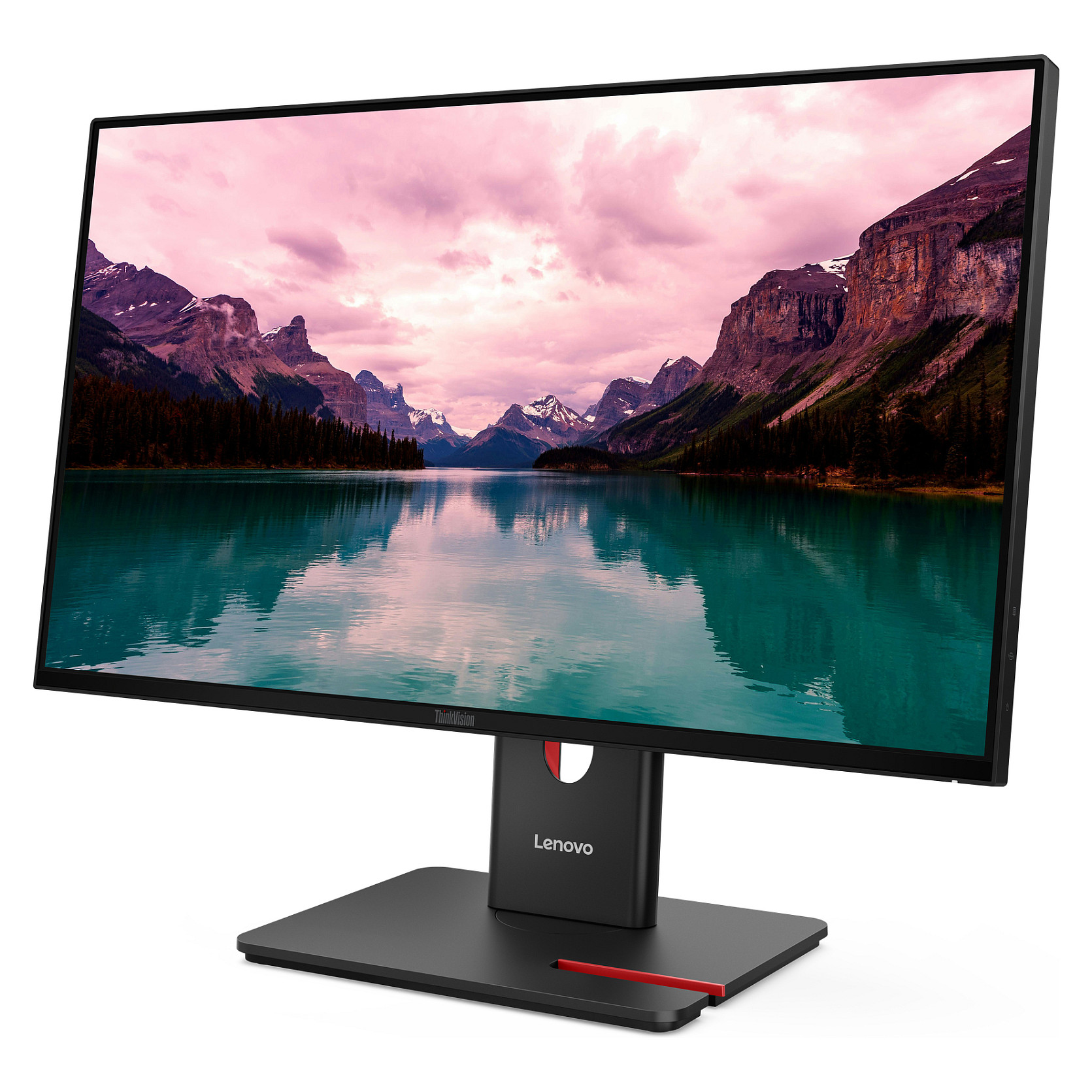 Monitor Lenovo ThinkVision T24-40 / 23.8″ / FHD IPS LCD / 120Hz / 4ms / HDMI + DP + VGA + USB Hub - Zezë - 2
