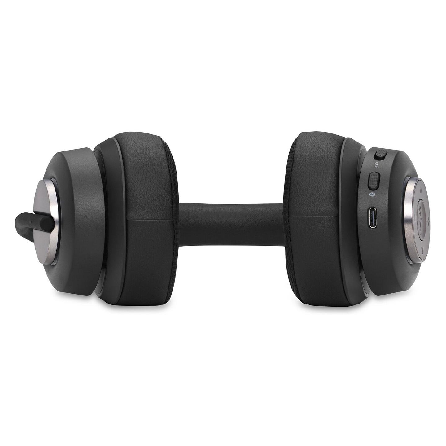 Kufje pa kabllo Kensington H3000 / Bluetooth 5.2 / Over-Ear / 40mm / Mikrofon / Noise Cancelling - Zezë - 8