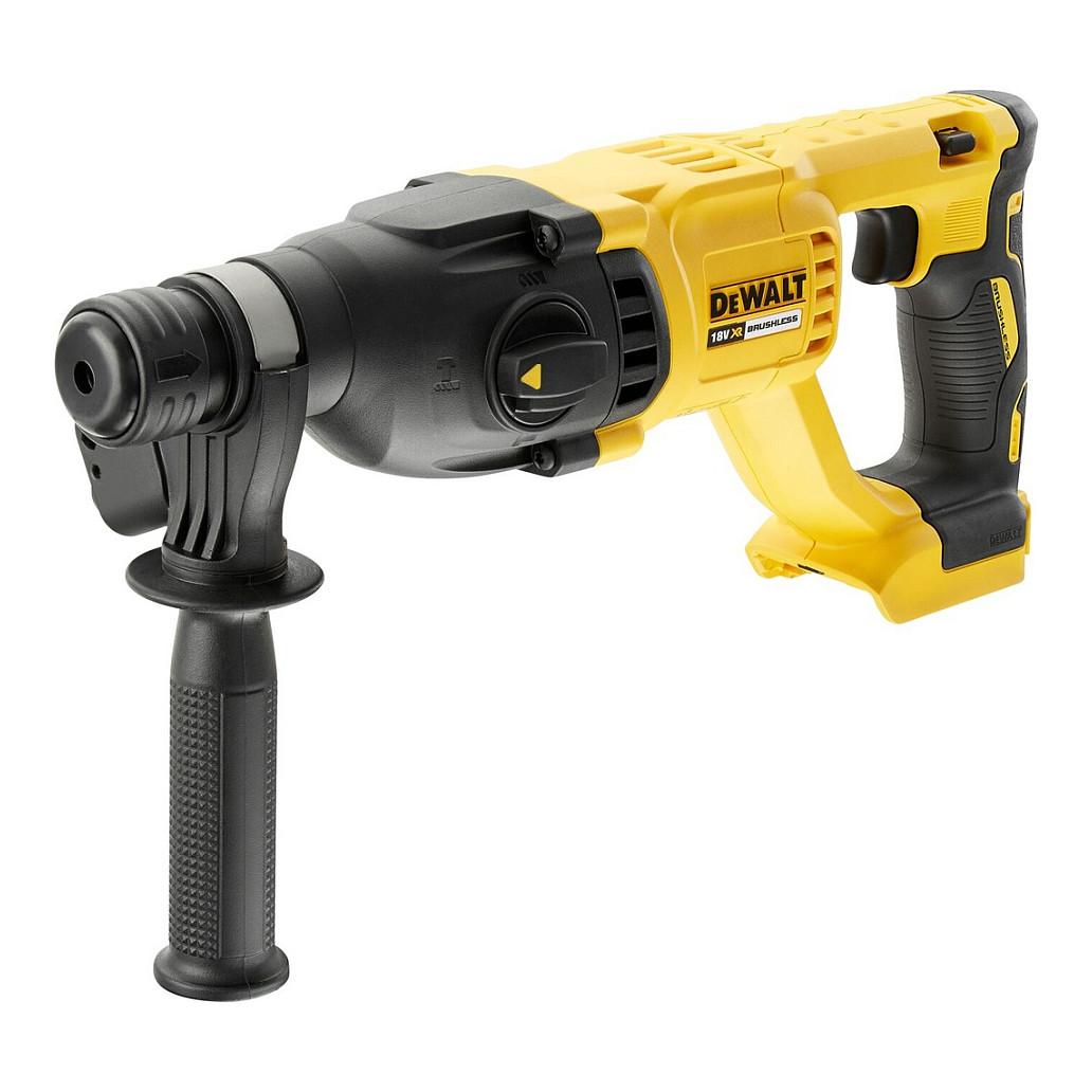 Çekiç Kombinues me Bateri DeWALT DCH133N-XJ, 18V, Brushless, 2.6J, SDS-Plus, 26mm - Zezë/Verdhë