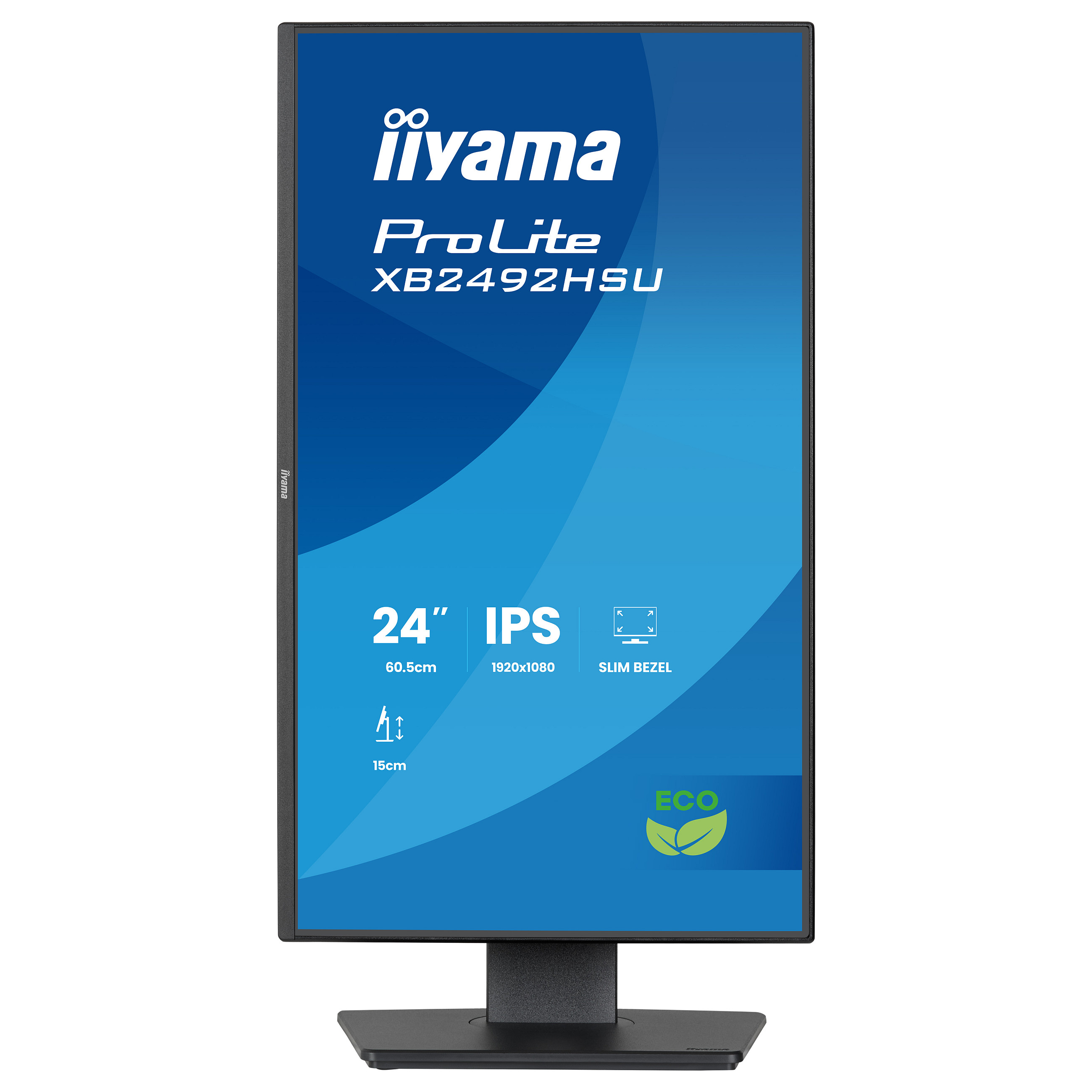 IIYAMA 60.5cm (24") XB2492HSU-B1 16:10 HDMI+DP+2xUSB IPS - 4