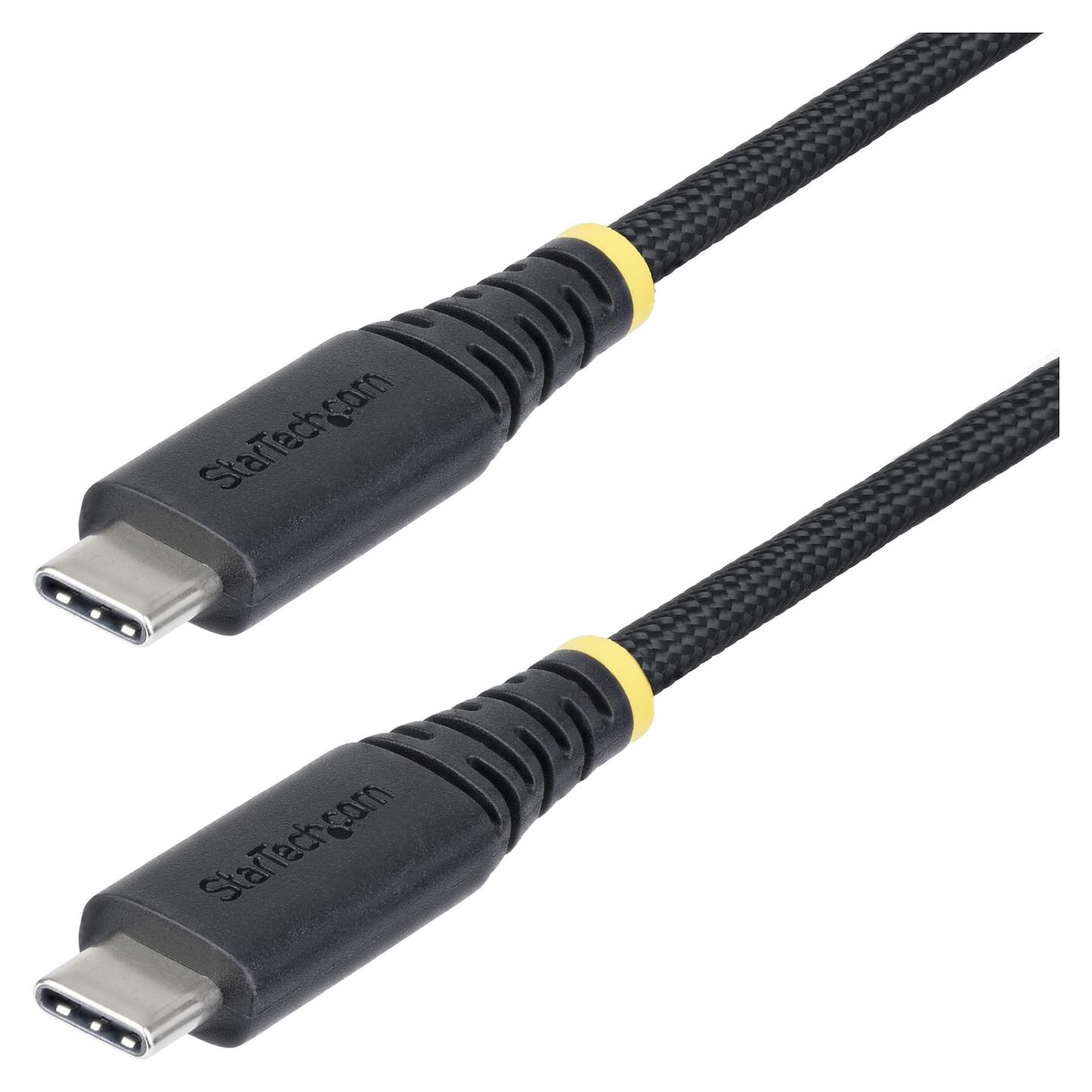 Kabllo StarTech.com S2CEPR2M-USB-CABLE, USB-C në USB-C, USB 2.0, 240 W, 2 m - Zezë