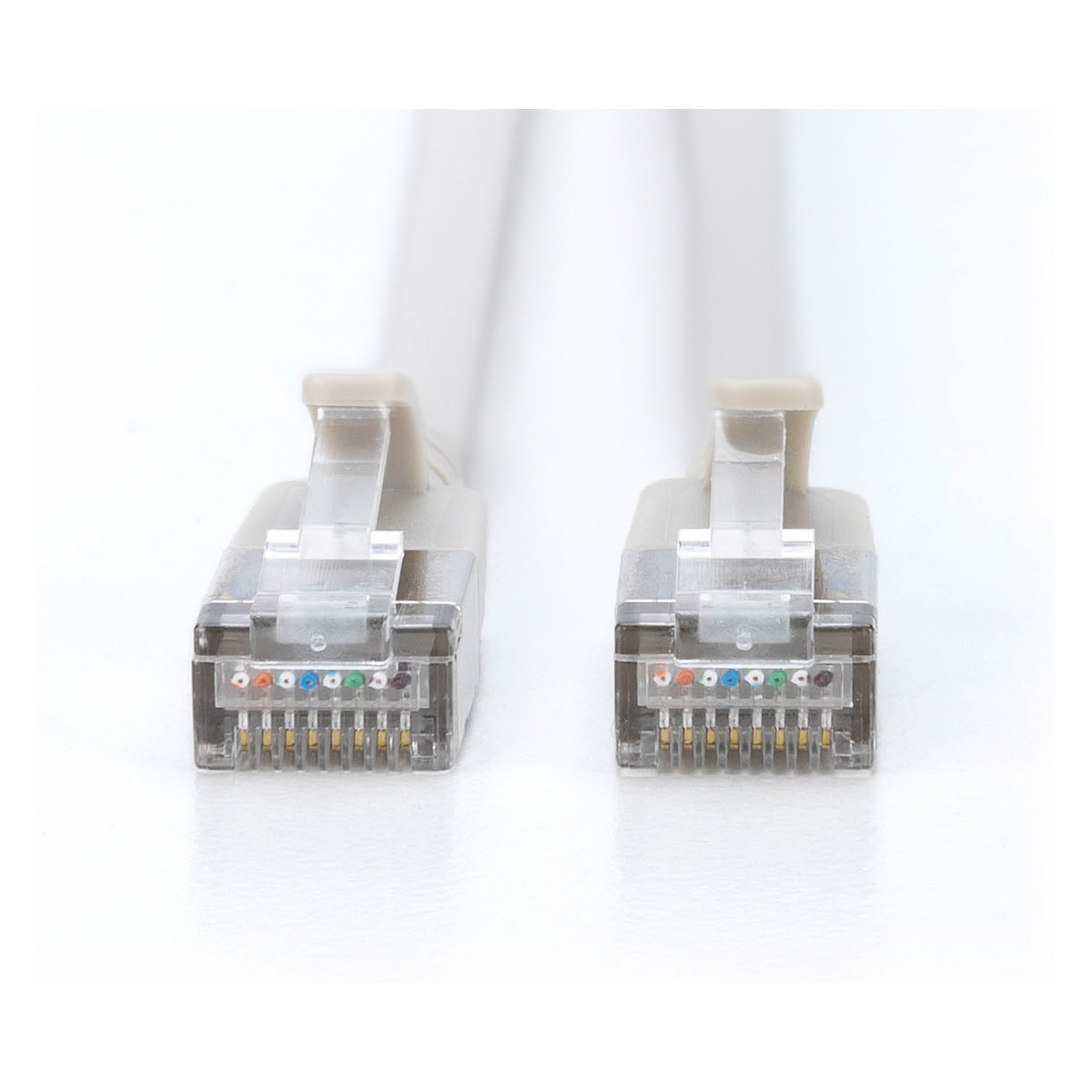 Kabllo për Rrjet DIGITUS DK-1632-A-005S / Cat 6A / F/FTP / RJ-45 / 10Gbps / 0.5m - Gri - 4