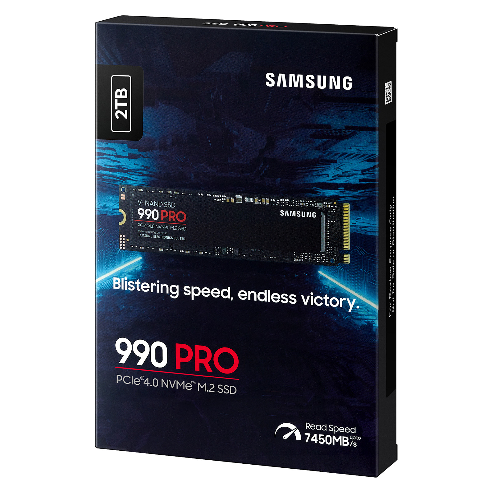 SSD Samsung 990 PRO / 2TB / M.2 / 7450 MB/s / NVMe PCIe 4.0 x 4 / E zezë - 7
