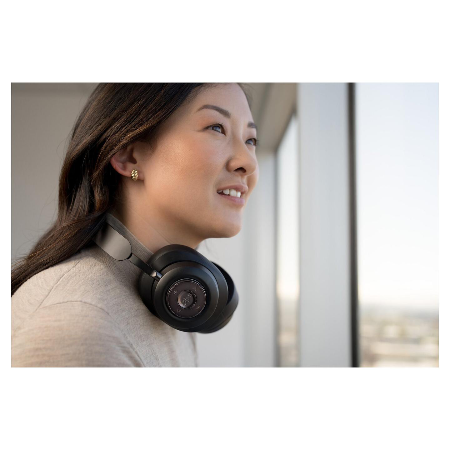 Kufje pa kabllo Kensington H3000 / Bluetooth 5.2 / Over-Ear / 40mm / Mikrofon / Noise Cancelling - Zezë - 119