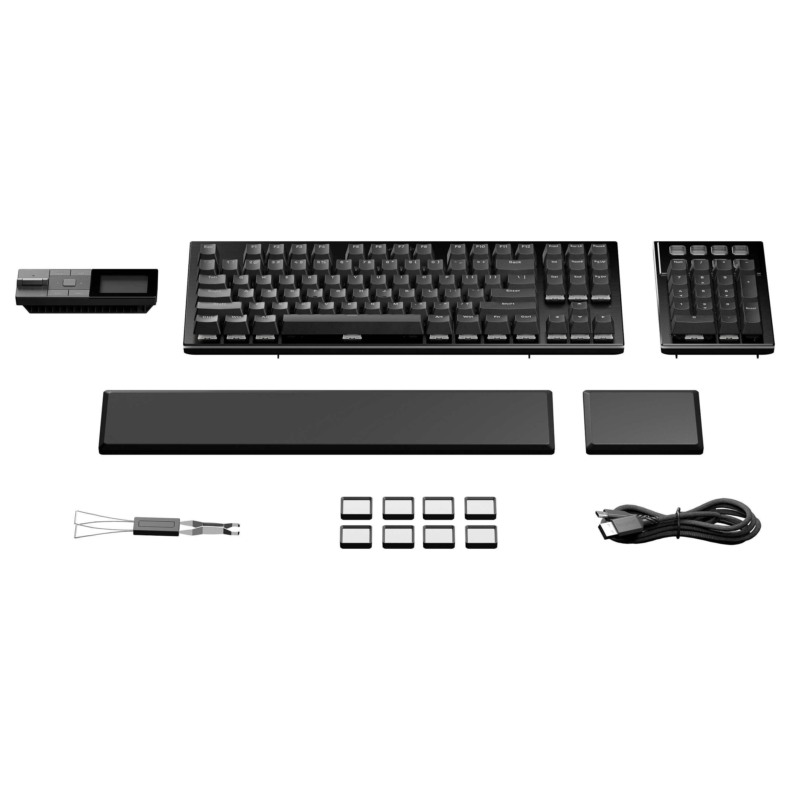 Tastierë Gaming be quiet! Dark Mount Silent Linear USB / Wired / AZERTY / French Language – Zezë - 9