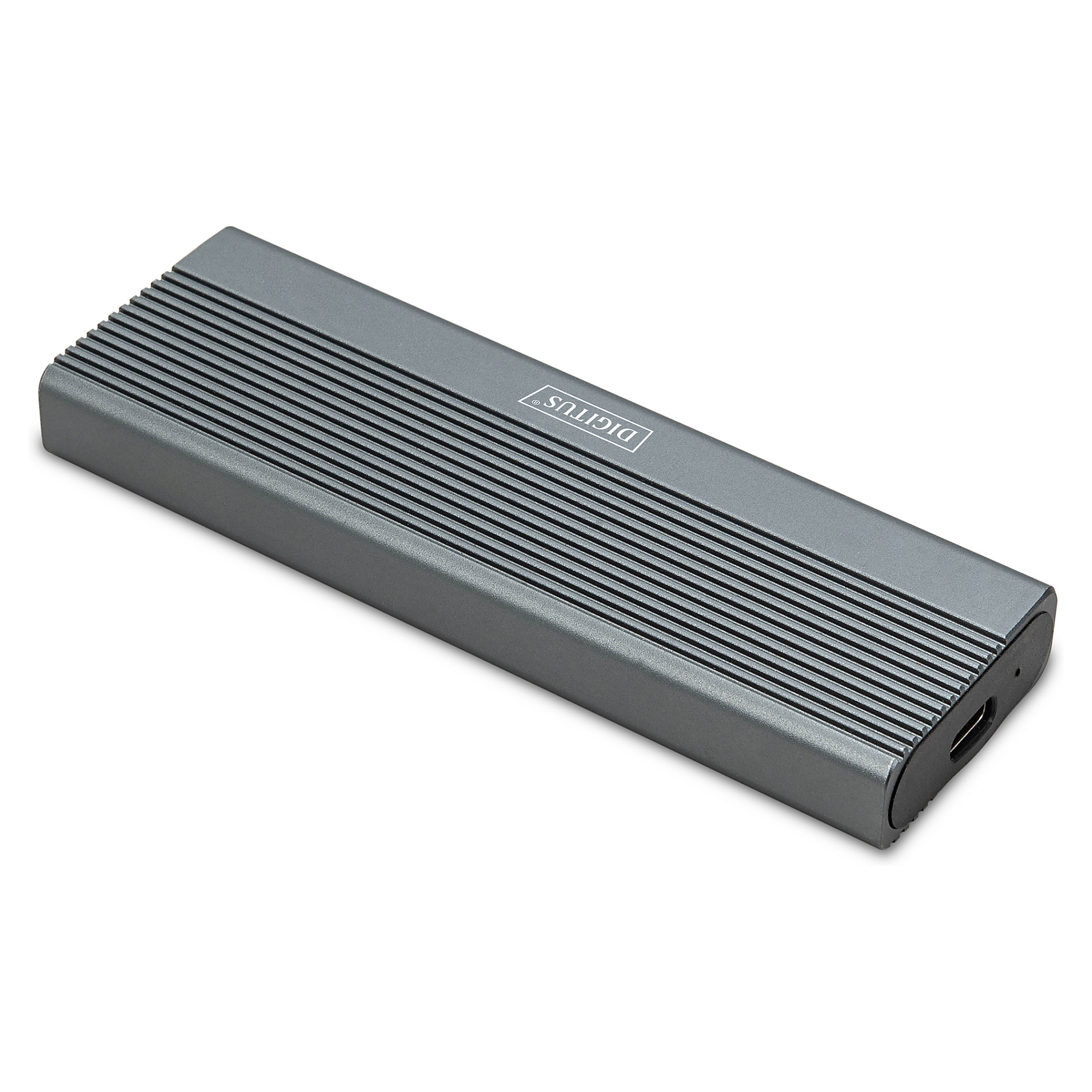 Këllëf për Disqe DIGITUS USB 3.1 Gen2 Enclosure for M.2 SATAIII SSD – Aluminum - 5