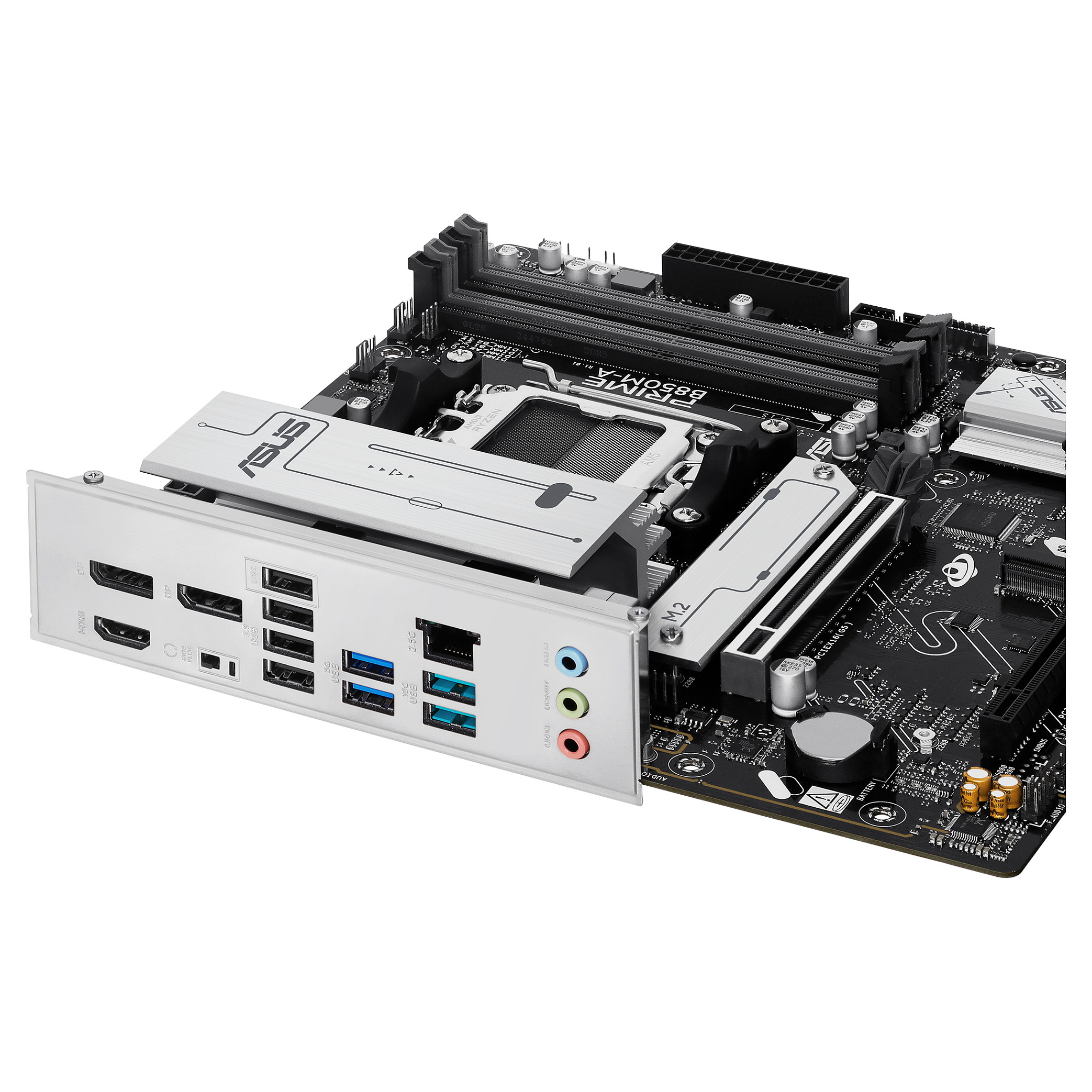 Pllakë Amë MB AMD ASUS PRIME B850M-A-CSM / AM5 / DDR5 / HDMI+DP - 8