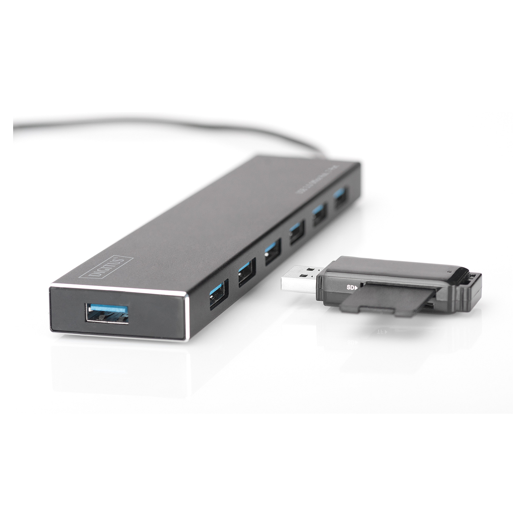 Hub USB Digitus DA-70241-1, 7 porte USB 3.0 - 5