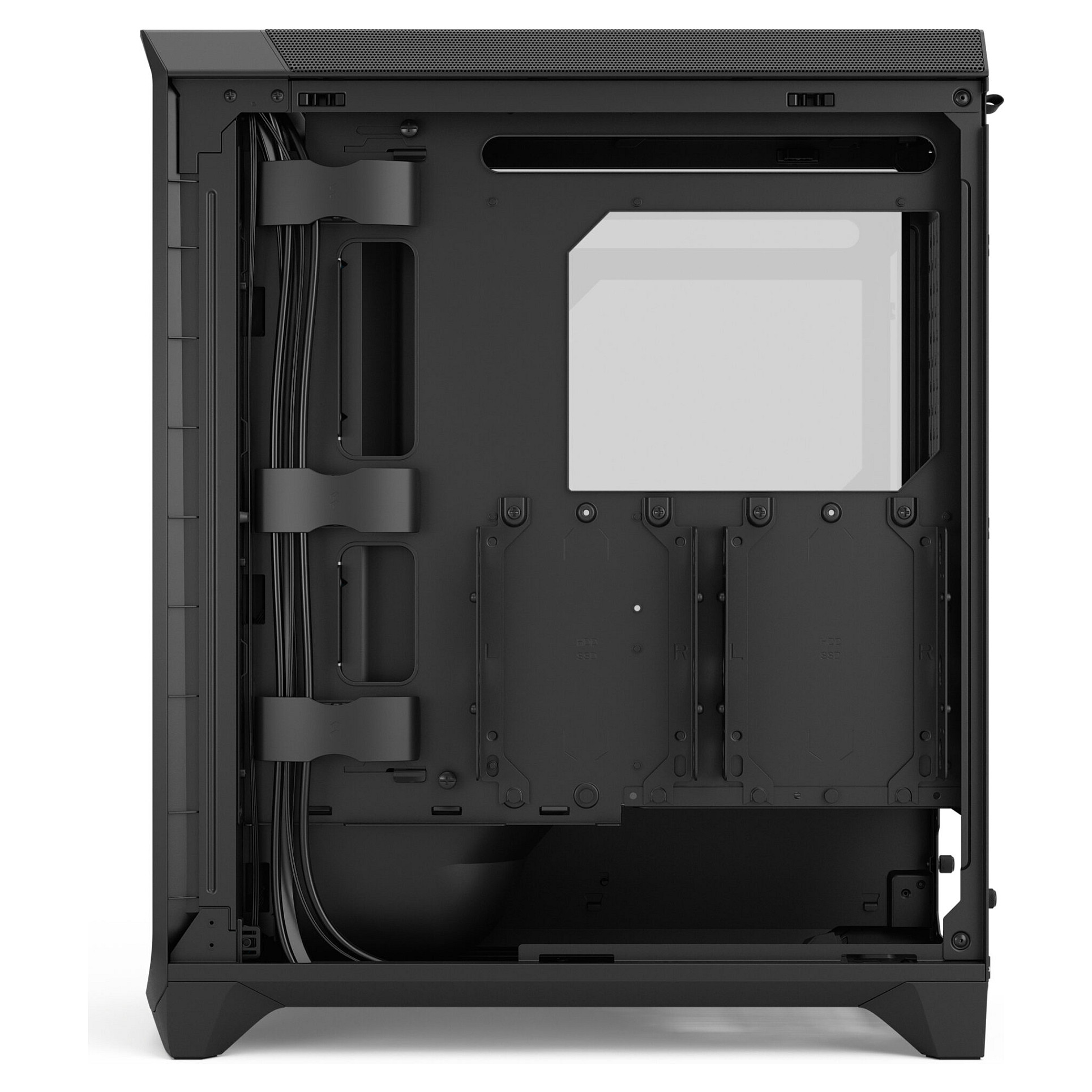 Kasë PC Fractal Design Meshify 3 Black RGB TG Light Tint / EATX / ATX / 3x 140mm RGB Fan / Tempered Glass - Zezë - 13