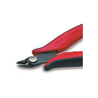 Pincë Prerëse Diagonale CIMCO 101040, 132mm, për Tela deri në 1.3mm, Kënd Prerjeje 21° - Kuqe/Zezë - 2