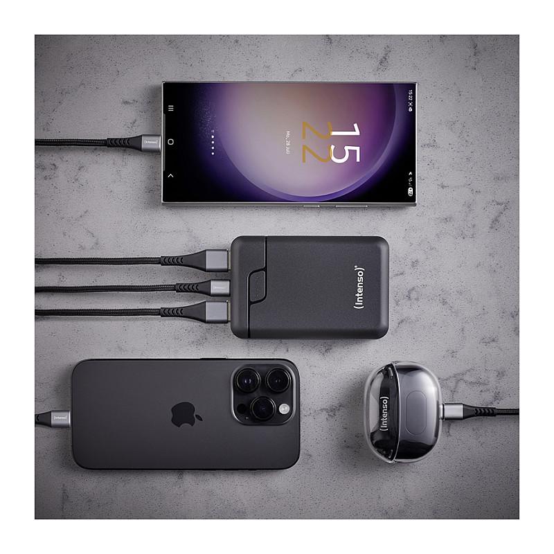 Power Bank Intenso B10000 / 10000mAh / 2x USB-A / USB-C / 12W - Zezë - 10