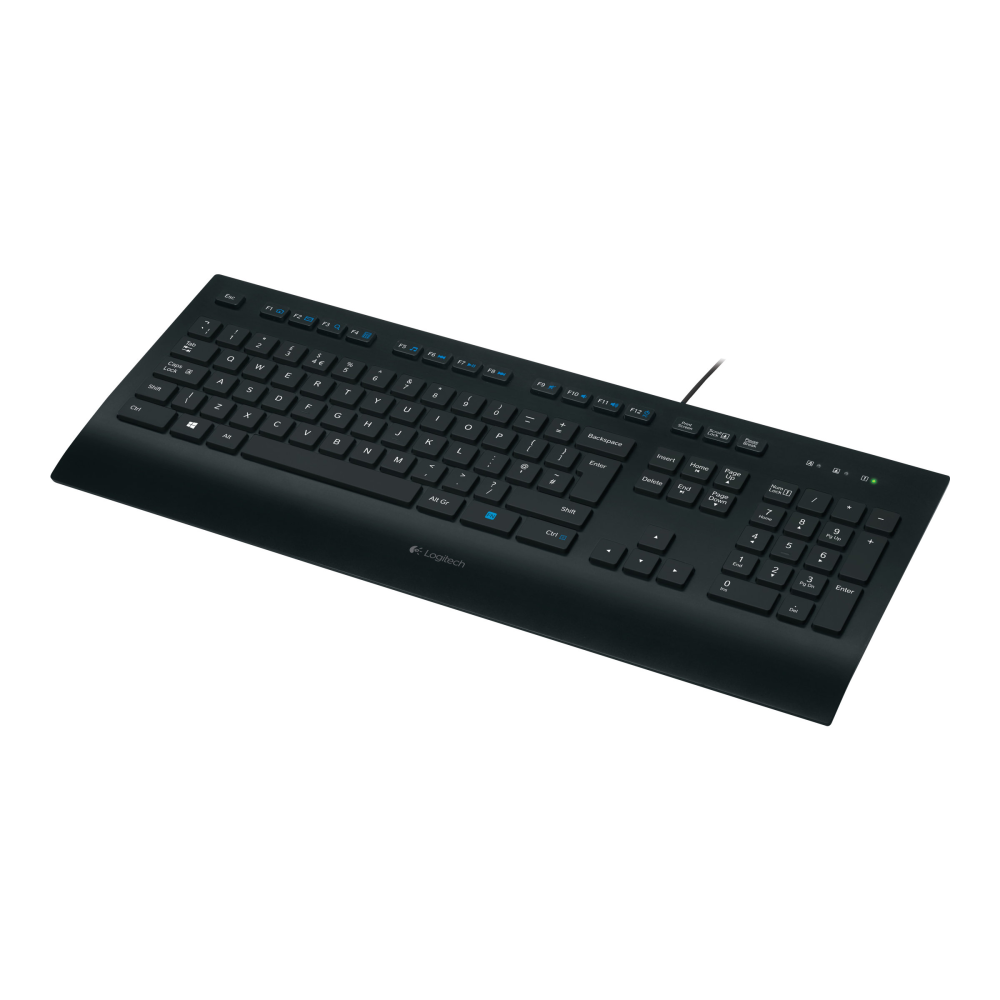 Tastierë me kabllo Logitech K280e Business / USB / Full-Size - Zezë