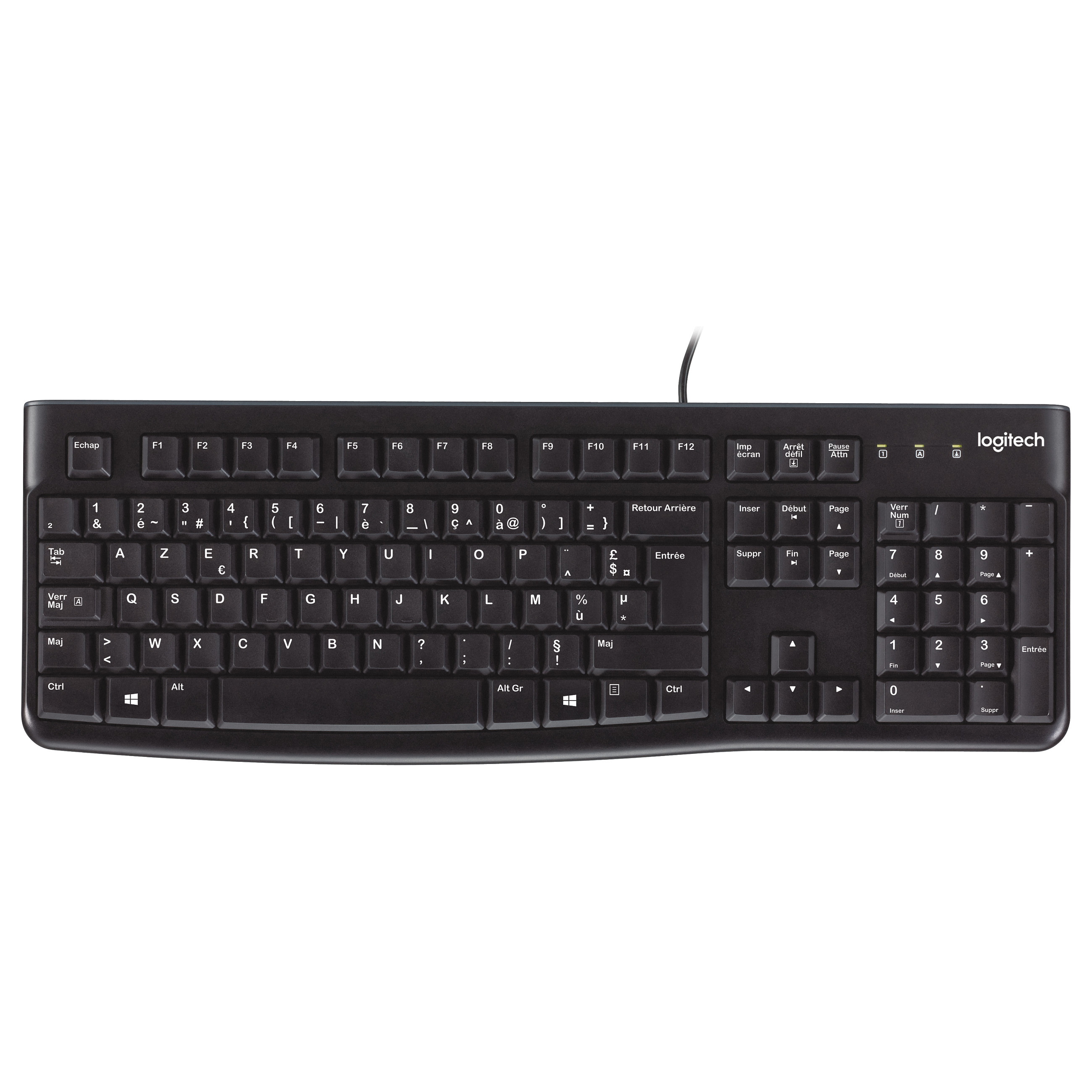 Tastierë me kabllo / Logitech K120 / Dutch layout / USB - 1
