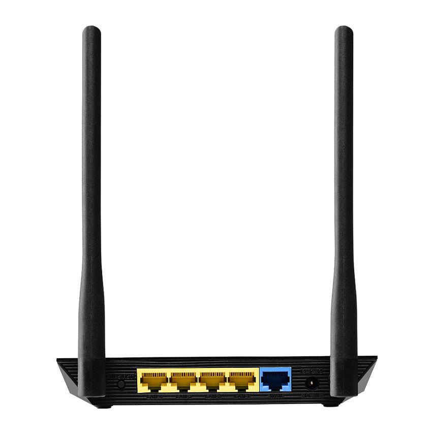 Ruter Edimax BR-6428nS V5, Wi-Fi 4 N300, 2.4GHz, deri në 300Mbps, 1× Fast Ethernet WAN + 4× Fast Ethernet LAN - Zezë - 5