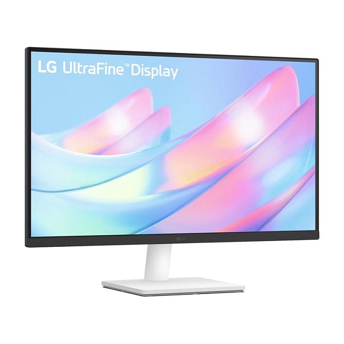 Monitor LG 27US500-W, 27", UHD 4K IPS, 60Hz, 5ms, 2xHDMI+DP - Bardhë/Zezë - 2