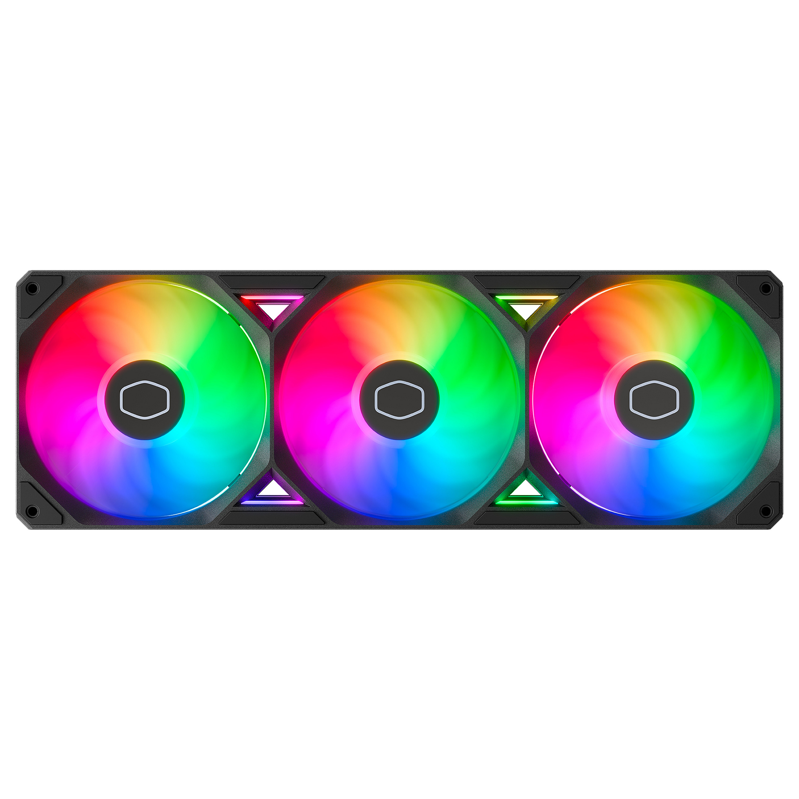 Ftohës për Kasë Cooler Master SickleFlow Edge / 360mm / 690-2500 RPM / ARGB / PWM – Zezë - 2
