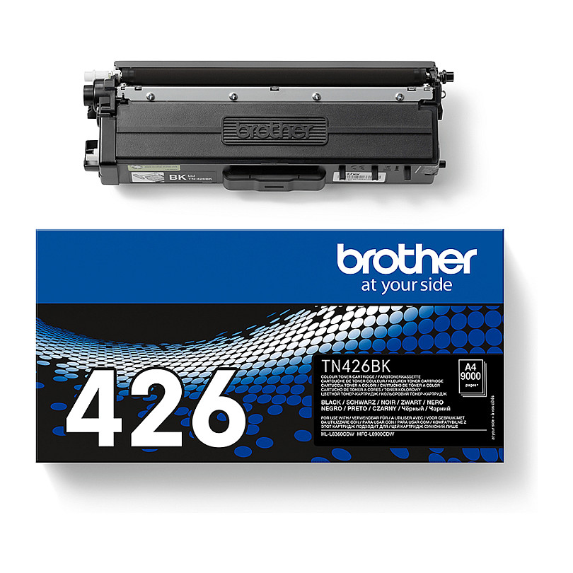 Toner Brother TN-426BK Cartridge Original / Up to 9,000 Pages (ISO/IEC 19798)– Zezë - 4