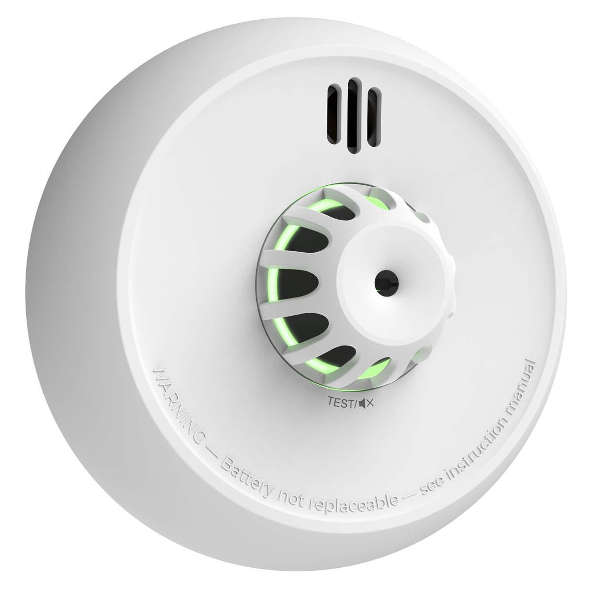 Detektues Termik X-Sense XH02-M / ZASXS00128WEU / NTC Thermistor / Class A1 / 54-65°C / 85dB / RF 868MHz – Bardhë