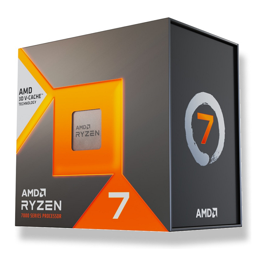 Procesor AMD Ryzen 7 7700X3D / 8 Bërthama / 16 Threads / 4.0GHz / Turbo-4.5GHz / 104 MB Cache / AM5 - Box - 3