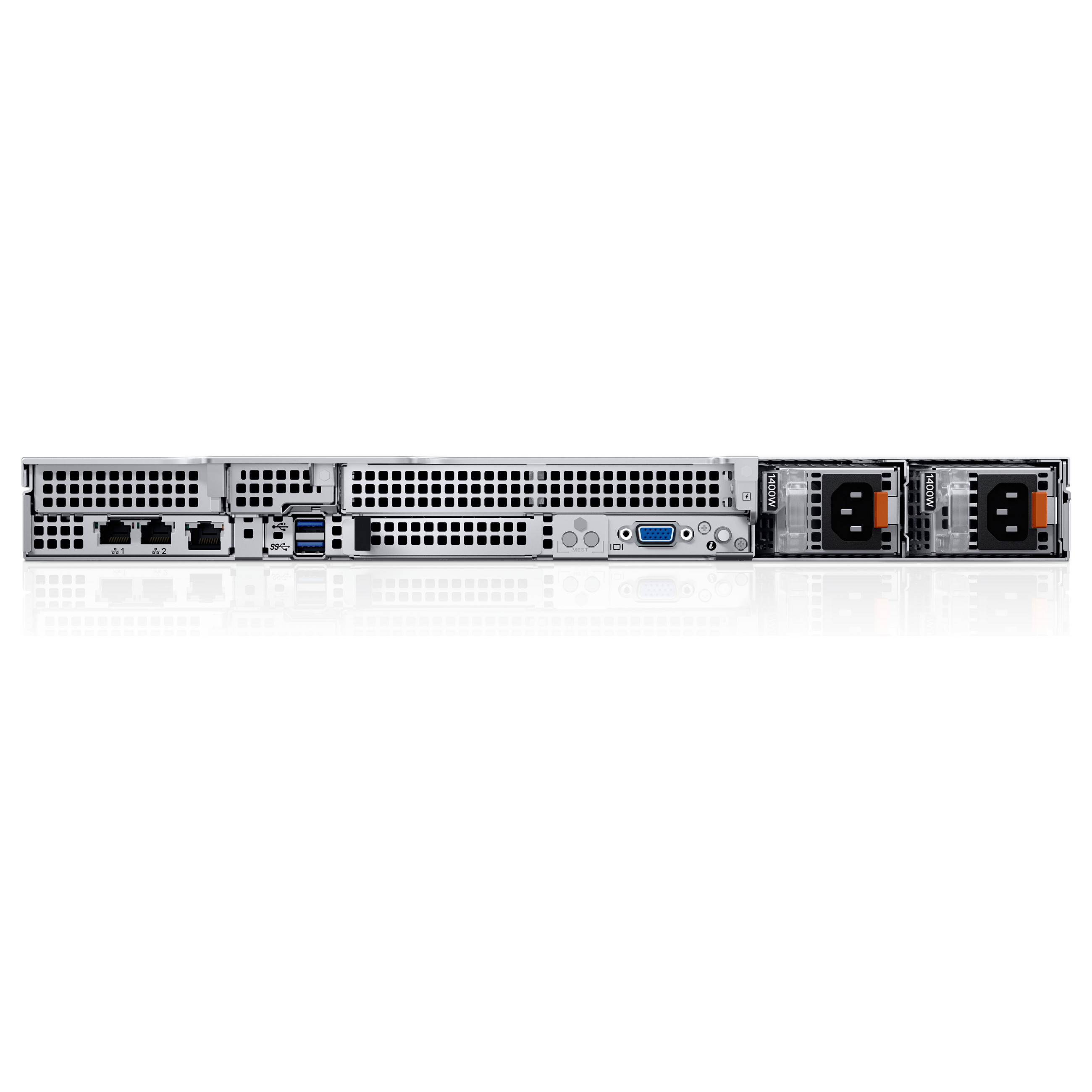 Dell PowerEdge R660xs Rack Server 1U – Intel Xeon Silver 4514Y, 64GB DDR5 ECC, 2x480GB SSD SATA, Dual 1100W Redundant PSU - 4