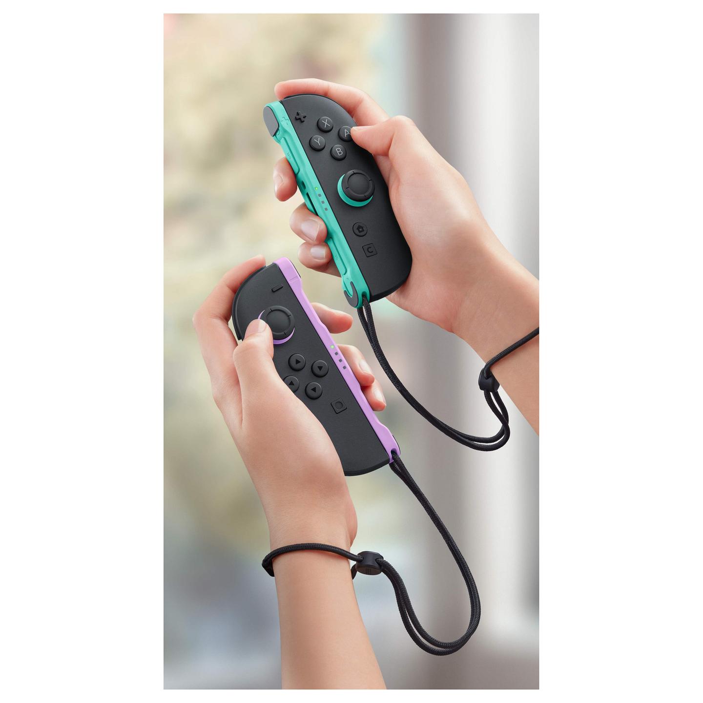 Kontroller Nintendo Joy-Con 2, Nintendo Switch 2, Set prej 2 Copësh – Zezë , Vjollcë , Gjelbër  - 6