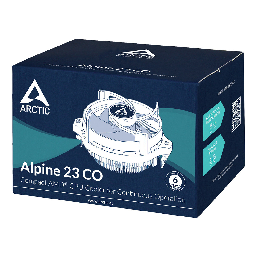 Ftohës për Procesor K Cooler AMD Arctic Alpine 23 CO 24/7 |AM4. AM5 - 7