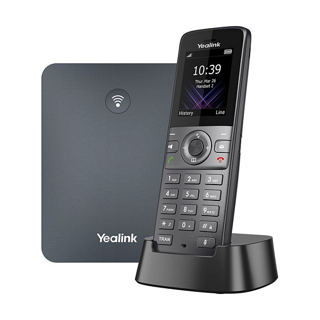 Telefon VoIP Yealink W74P / 1.8" / DECT & SIP / Bluetooth - Gri