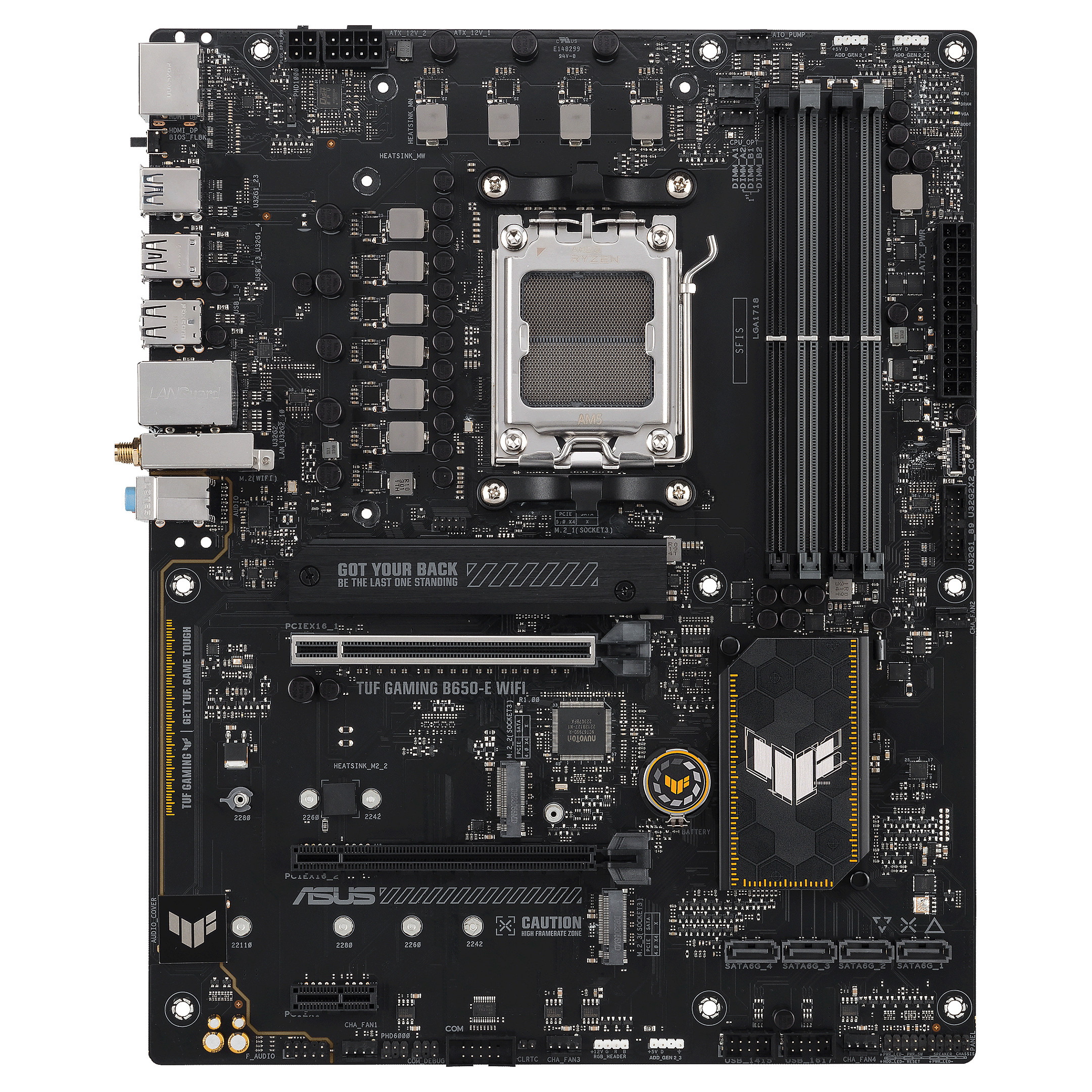Pllakë Amë ASUS TUF GAMING B650-E WIFI DDR5 ATX - 9