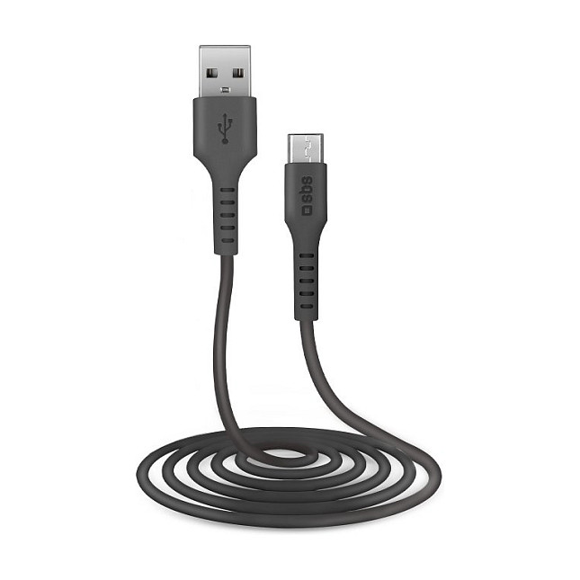 Kabllo SBS TECABLEMICRO2K / USB-A → Micro-USB B / USB 2.0 / 2m – Zezë - 2