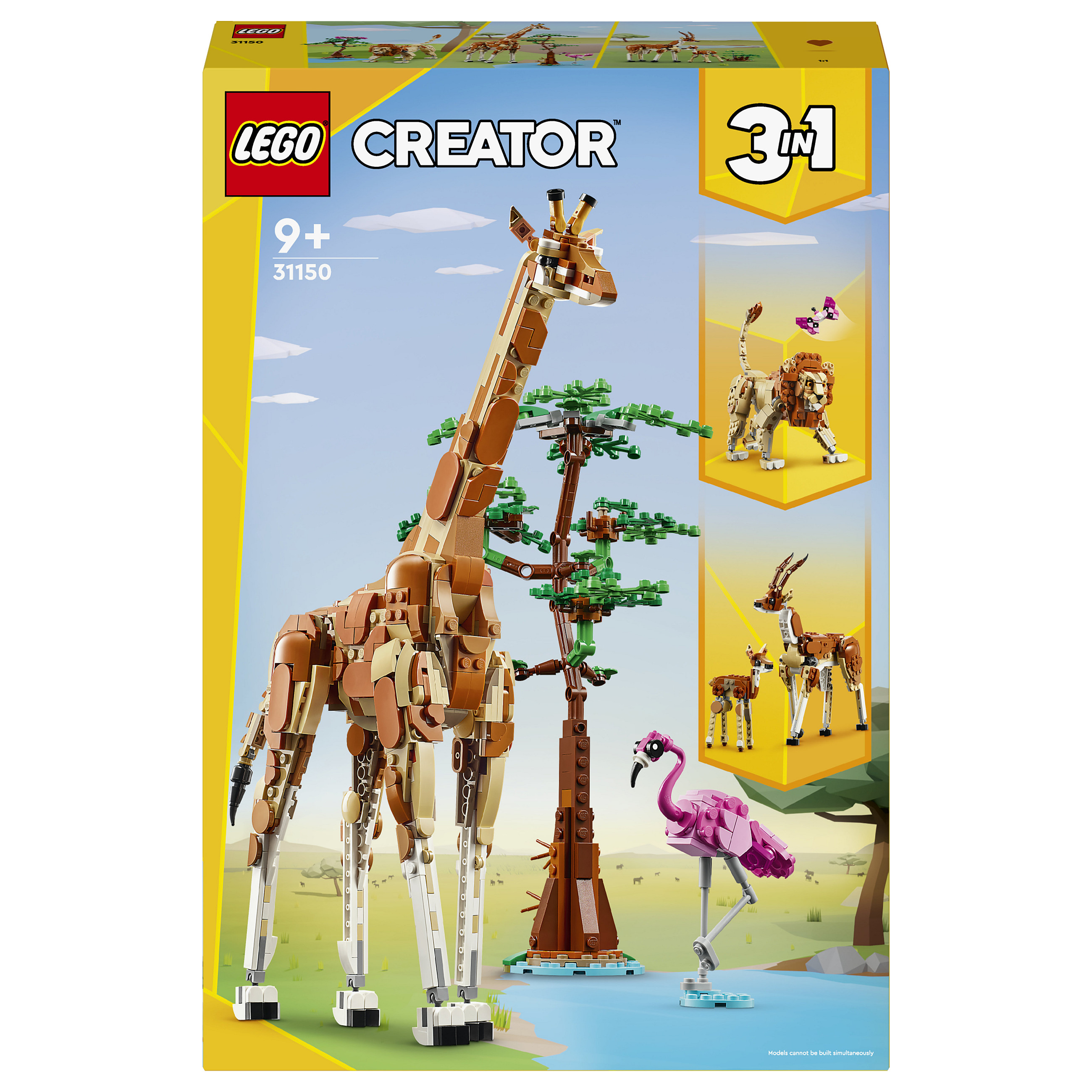 LEGO Creator 3-in-1 Animal Safari 31150 - 1