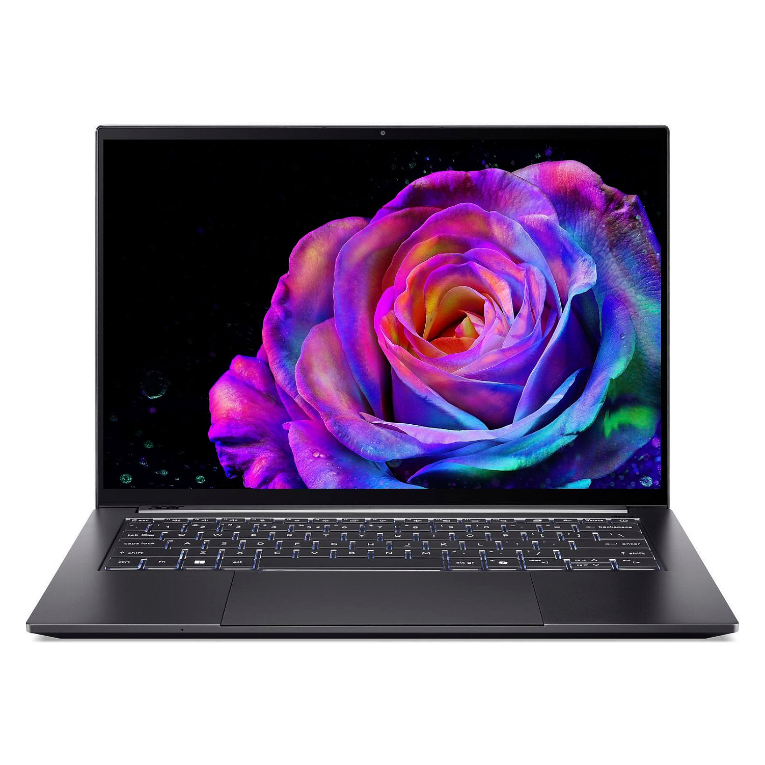 Laptop Gaming Acer Swift X 14 OLED SFX14-73G-79BJ / Ultra 7 255H / 32GB LPDDR5x / 1TB / 14.5' 2.8K OLED Touch 120Hz / RTX 5060 8GB - Gri - 1