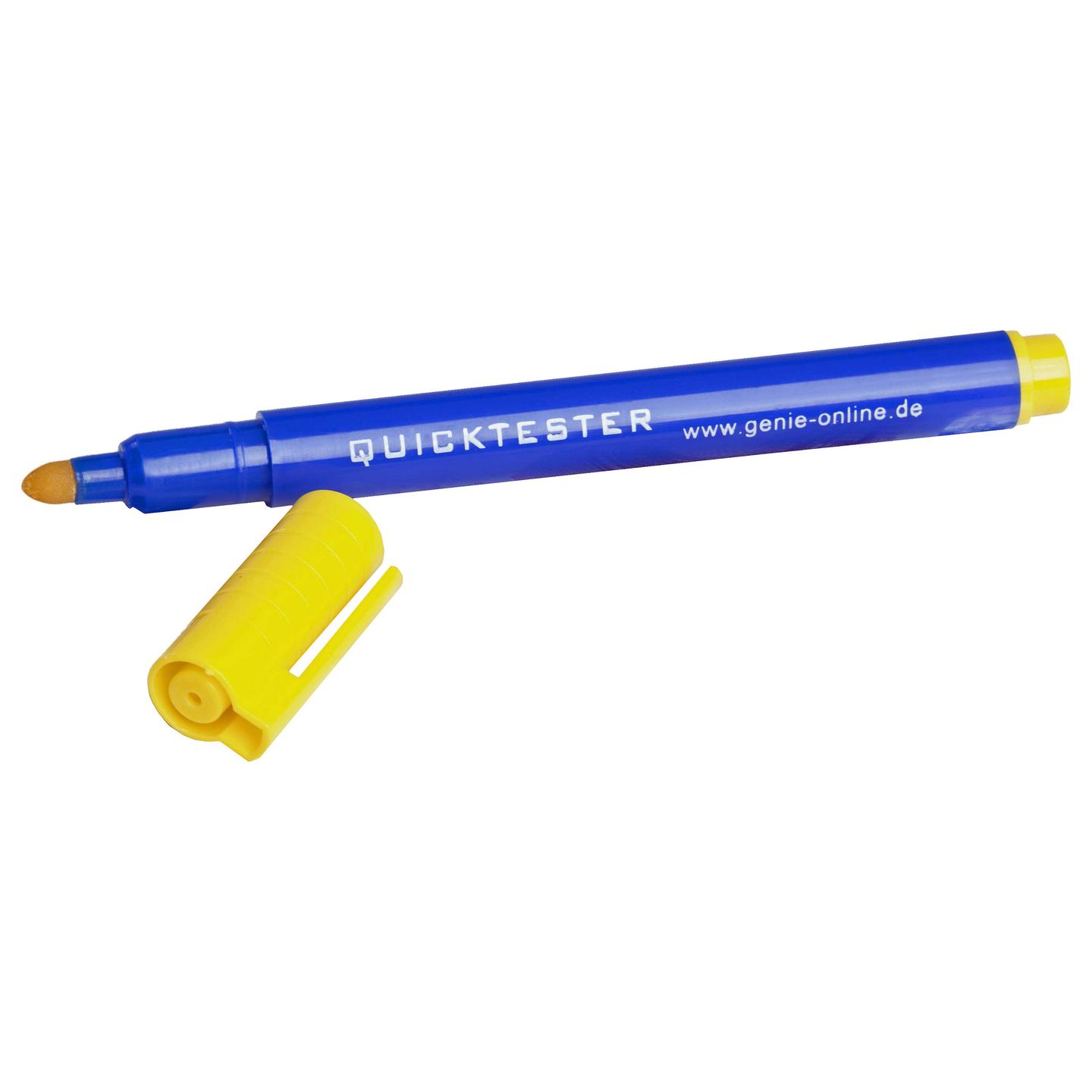 Stilolaps për Kontroll të Bankënotave GENIE 11794, Quicktester - Blu/Ver­d­hë