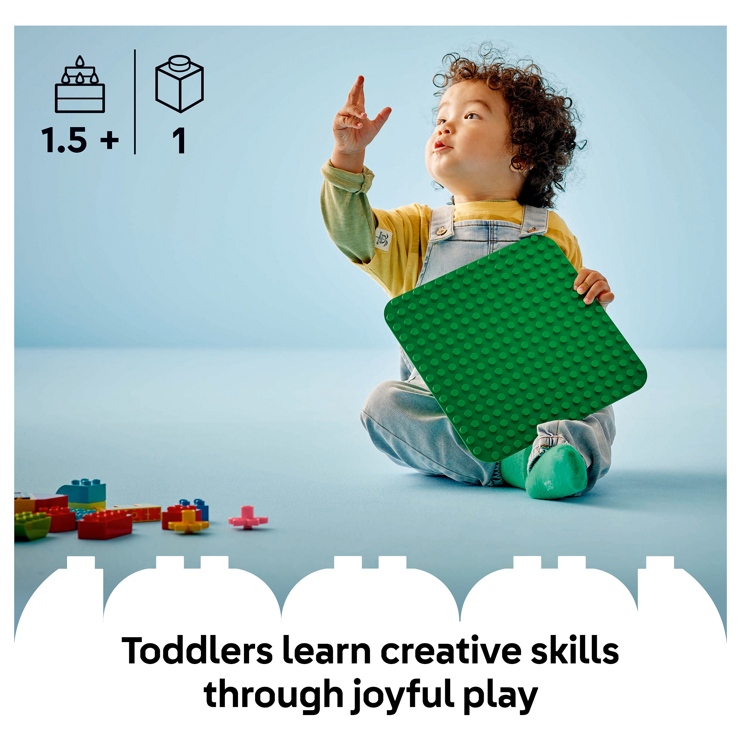 LEGO 10460 DUPLO Building Plate in Green - 12