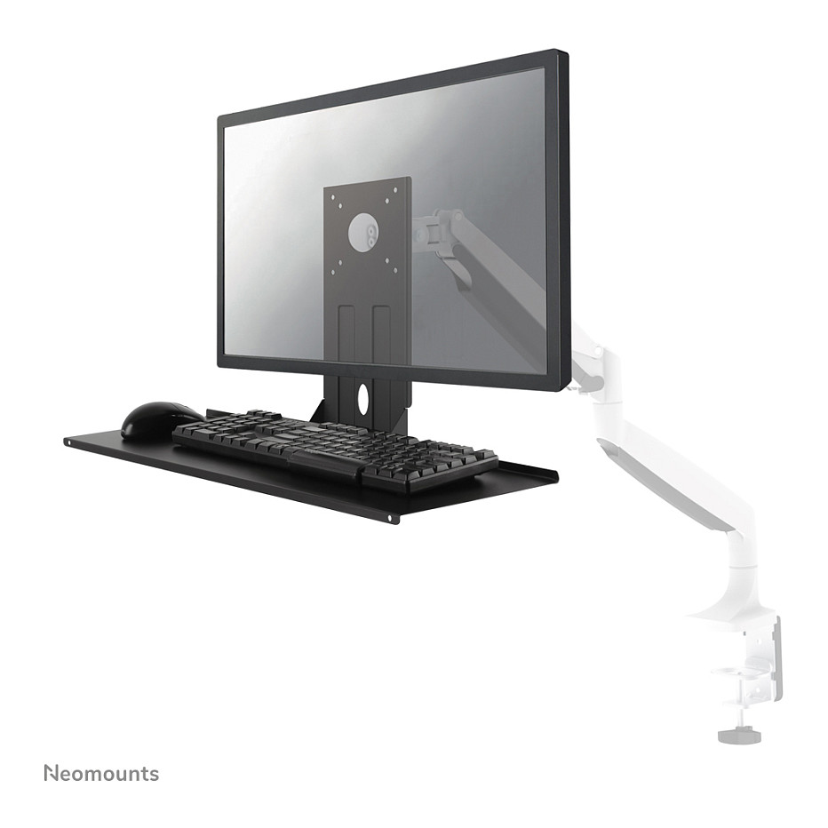 Mbajtëse për Monitor Universal keyboard and mouse tray 2KG KEYB-V200 BLACK Neomounts - 1