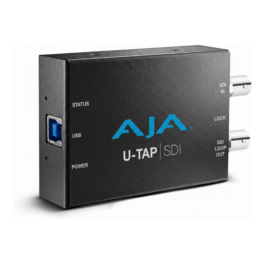 Pajisje Capture Video AJA U-TAP-SDI, 3G-SDI, USB 3.0, HD/SD deri 1080p60, SDI Loop-Through, macOS, Windows, Linux - Zezë