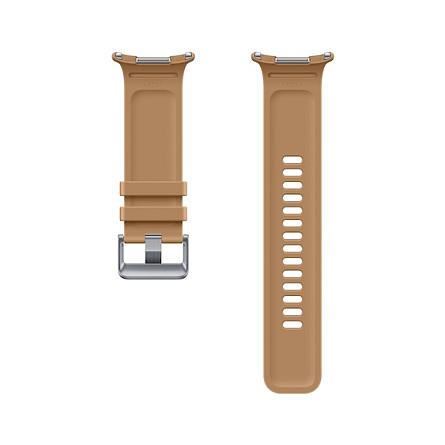 Rrip për ora Samsung Galaxy Watch Ultra2 / Peakform Band / Madhësia S/M/L - Kafe - 2