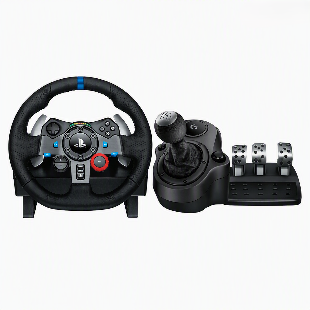 Timon dhe Pedale Logitech G29 Driving + Kontroller Logitech Driving Force 