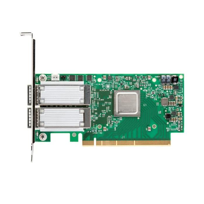 Kartë Rrjeti NVIDIA Mellanox ConnectX-5 VPI MCX556A-ECAT, 2×100Gbps QSFP28, Ethernet dhe InfiniBand EDR, PCIe 3.0 x16