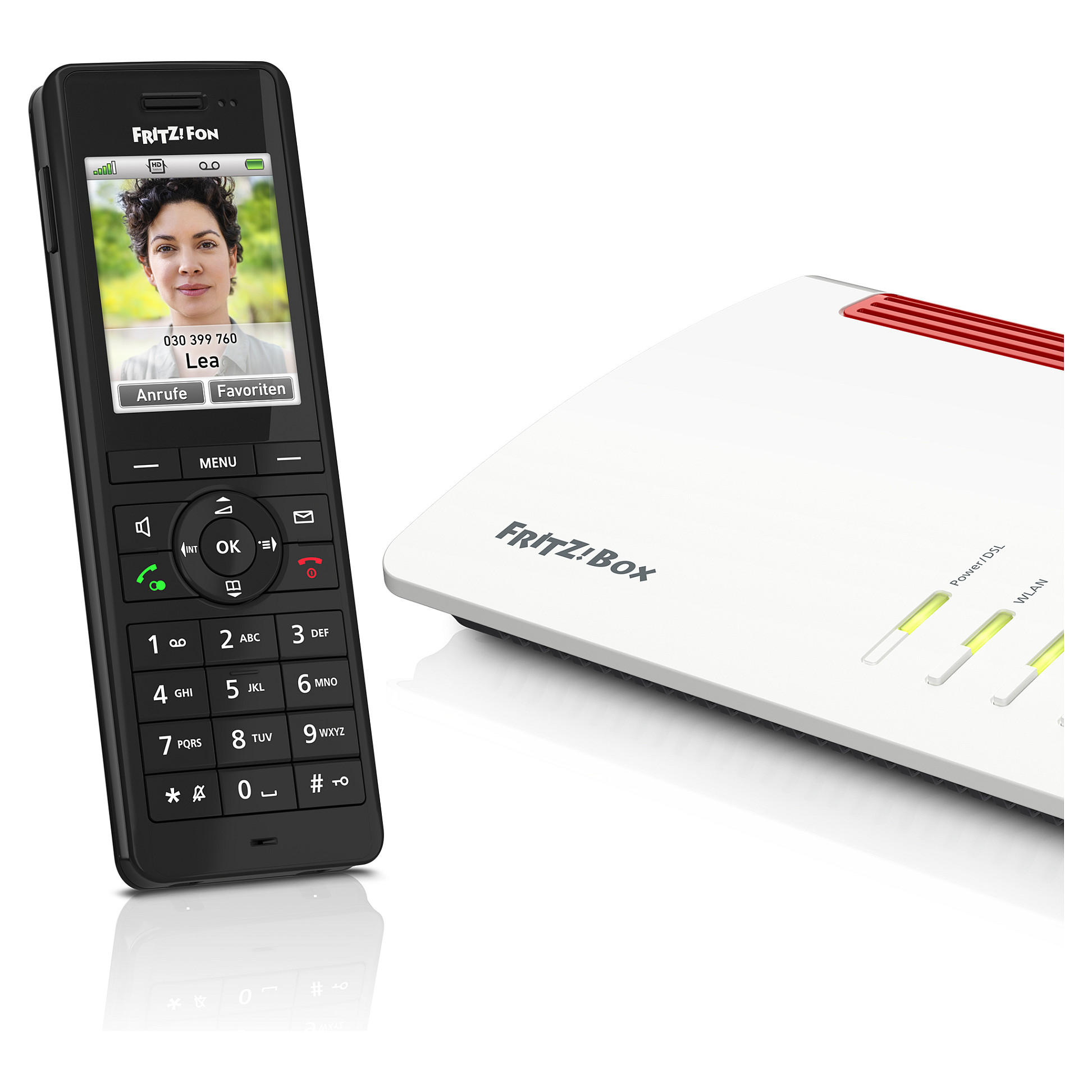 Telefon i thjeshtë AVM FRITZ!Fon X6, e zezë - 2